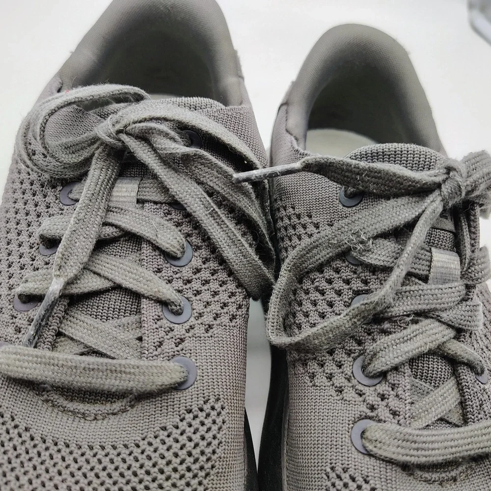 Kizik Lima Graphite Grey Knit Easy On Womens Shoes Size 6.5 Men's 5